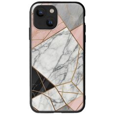 The Marble Collection - Modern iPhone 13 mini Groove TPU (Tempered Glass και TPU)