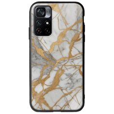 The Marble Collection - Elegance Xiaomi Poco M4 Pro 5G Groove TPU (Tempered Glass και TPU)