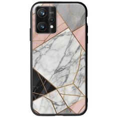 The Marble Collection - Modern Realme 9 Pro Plus Groove TPU (Tempered Glass και TPU)