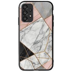 The Marble Collection - Modern Samsung Galaxy A13 4G Groove TPU (Tempered Glass και TPU)