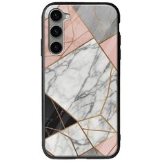 The Marble Collection - Modern Samsung Galaxy S23 5G Groove TPU (Tempered Glass και TPU)