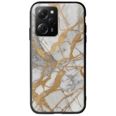 The Marble Collection - Elegance Xiaomi Poco X5 Pro 5G Groove TPU (Tempered Glass και TPU)