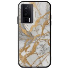 The Marble Collection - Elegance Xiaomi Poco F5 Pro 5G Groove TPU (Tempered Glass και TPU)