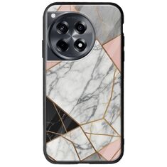 The Marble Collection - Modern OnePlus 12 5G Groove TPU (Tempered Glass και TPU)