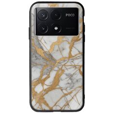 The Marble Collection - Elegance Xiaomi Poco X6 Pro 5G Groove TPU (Tempered Glass και TPU)