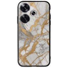 The Marble Collection - Elegance Xiaomi Poco F6 5G Groove TPU (Tempered Glass και TPU)