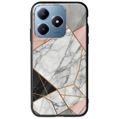 The Marble Collection - Modern Realme C63 Groove TPU (Tempered Glass και TPU)