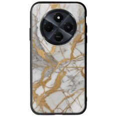 The Marble Collection - Elegance Xiaomi Redmi 14C Groove TPU (Tempered Glass και TPU)