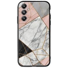 The Marble Collection - Modern Samsung Galaxy A16 4G / 5G Groove TPU (Tempered Glass και TPU)