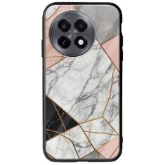 The Marble Collection - Modern OnePlus 13R 5G Groove TPU (Tempered Glass και TPU)