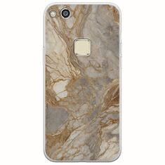 The Marble Collection - Natural Huawei P10 Lite Flexible TPU (Διάφανη Σιλικόνη)