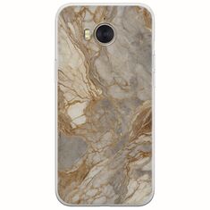 The Marble Collection - Natural Huawei Y6 2017 Flexible TPU (Διάφανη Σιλικόνη)