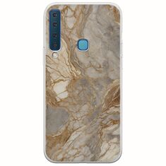 The Marble Collection - Natural Samsung Galaxy A9 2018 Flexible TPU (Διάφανη Σιλικόνη)
