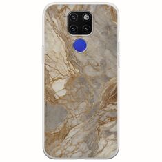 The Marble Collection - Natural Huawei Mate 20 Flexible TPU (Διάφανη Σιλικόνη)