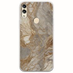 The Marble Collection - Natural Huawei Honor 8X Flexible TPU (Διάφανη Σιλικόνη)