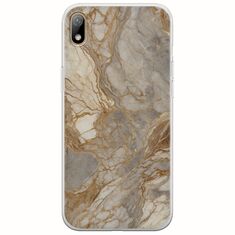 The Marble Collection - Natural Huawei Y5 2019 Flexible TPU (Διάφανη Σιλικόνη)