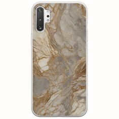The Marble Collection - Natural Samsung Galaxy Note 10 Plus Flexible TPU (Διάφανη Σιλικόνη)