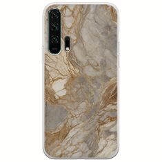 The Marble Collection - Natural Huawei Honor 20 Pro Flexible TPU (Διάφανη Σιλικόνη)