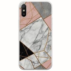 The Marble Collection - Modern Xiaomi Redmi 9A Flexible TPU (Διάφανη Σιλικόνη)