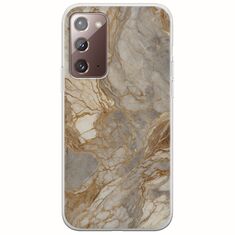 The Marble Collection - Natural Samsung Galaxy Note 20 Flexible TPU (Διάφανη Σιλικόνη)