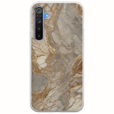 The Marble Collection - Natural Realme 6 Flexible TPU (Διάφανη Σιλικόνη)
