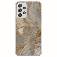 The Marble Collection - Natural Samsung Galaxy A32 5G Flexible TPU (Διάφανη Σιλικόνη)