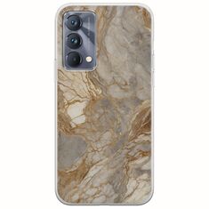 The Marble Collection - Natural Realme GT 5G Flexible TPU (Διάφανη Σιλικόνη)
