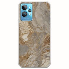 The Marble Collection - Natural Realme GT2 Pro Flexible TPU (Διάφανη Σιλικόνη)