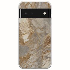 The Marble Collection - Natural Google Pixel 6 5G Flexible TPU (Διάφανη Σιλικόνη)