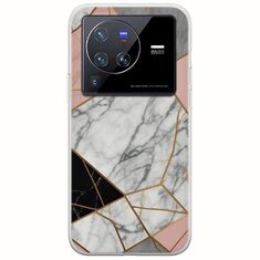 The Marble Collection - Modern Vivo X80 Pro Flexible TPU (Διάφανη Σιλικόνη)