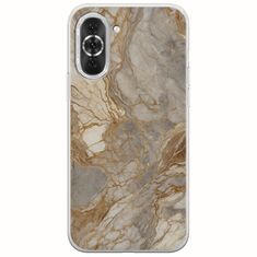 The Marble Collection - Natural Huawei Nova 10 Pro Flexible TPU (Διάφανη Σιλικόνη)
