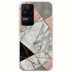 The Marble Collection - Modern Xiaomi Poco F4 5G Flexible TPU (Διάφανη Σιλικόνη)
