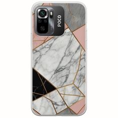 The Marble Collection - Modern Xiaomi Poco M5s Flexible TPU (Διάφανη Σιλικόνη)