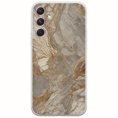 The Marble Collection - Natural Samsung Galaxy A14 5G Flexible TPU (Διάφανη Σιλικόνη)
