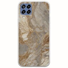 The Marble Collection - Natural Samsung Galaxy M33 5G Flexible TPU (Διάφανη Σιλικόνη)