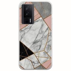 The Marble Collection - Modern Xiaomi Poco F5 Pro 5G Flexible TPU (Διάφανη Σιλικόνη)