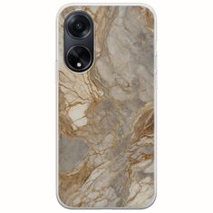 The Marble Collection - Natural Oppo A98 5G Flexible TPU (Διάφανη Σιλικόνη)