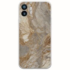 The Marble Collection - Natural Nothing Phone (2) Flexible TPU (Διάφανη Σιλικόνη)