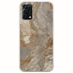 The Marble Collection - Natural Oppo A94 5G Flexible TPU (Διάφανη Σιλικόνη)