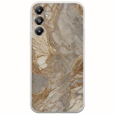 The Marble Collection - Natural Samsung Galaxy A05s Flexible TPU (Διάφανη Σιλικόνη)