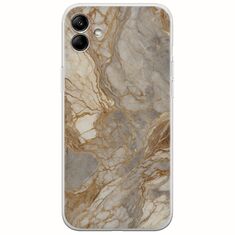 The Marble Collection - Natural Samsung Galaxy F04 Flexible TPU (Διάφανη Σιλικόνη)