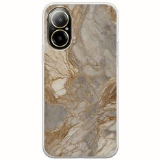 The Marble Collection - Natural Realme C67 4G Flexible TPU (Διάφανη Σιλικόνη)