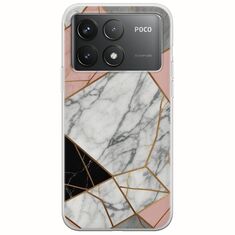 The Marble Collection - Modern Xiaomi Poco F6 Pro 5G Flexible TPU (Διάφανη Σιλικόνη)