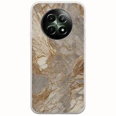 The Marble Collection - Natural Realme 12x 5G Flexible TPU (Διάφανη Σιλικόνη)