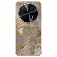The Marble Collection - Natural Huawei Nova 12i Flexible TPU (Διάφανη Σιλικόνη)