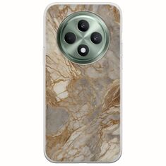 The Marble Collection - Natural Oppo Reno 12 F 5G Flexible TPU (Διάφανη Σιλικόνη)