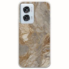 The Marble Collection - Natural Motorola Edge 50 Fusion 5G Flexible TPU (Διάφανη Σιλικόνη)