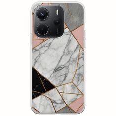 The Marble Collection - Modern Xiaomi Redmi Note 14 4G Flexible TPU (Διάφανη Σιλικόνη)