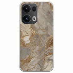 The Marble Collection - Natural Oppo Reno 13 Pro 5G Flexible TPU (Διάφανη Σιλικόνη)