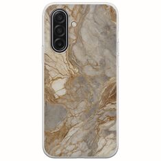 The Marble Collection - Natural Samsung Galaxy A17 4G / 5G Flexible TPU (Διάφανη Σιλικόνη)